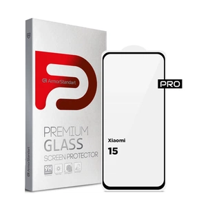Скло захисне Armorstandart ArmorStandart Pro Xiaomi 15 Black (ARM82376) зображення 1