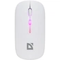 Мышка Defender Coda MB-261 Led Wireless/Bluetooth White (52262) - уменьшенное изображение 3