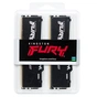 Модуль пам'яті для комп'ютера DDR5 16GB (2x8GB) 4800 MHz FURY Beast RGB Kingston Fury (ex.HyperX) (KF548C38BBAK2-16) - зменшене зображення 4