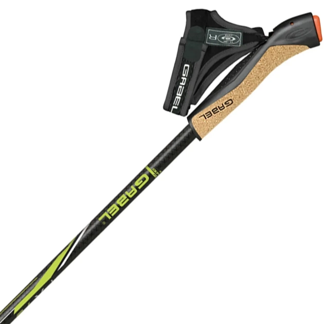 Палиці для скандинавської ходи Gabel FX-75 Snake Carbon 120 Dual Spike (7009351011200) (DAS303324) - picture 2