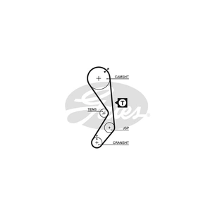 Ремінь ГРМ Gates 5177 зображення 1