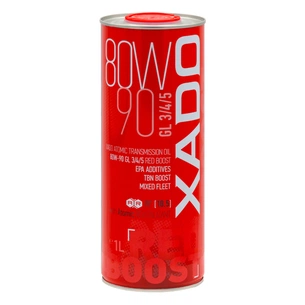 Трансмісійна олива Xado Atomic Oil 80W-90 GL 3/4/5 Red Boost 1л (XA 26119) зображення 1