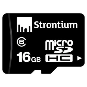 Карта пам'яті Strontium Flash 16G microSD class 6 (SR16GTFC6R) зображення 1
