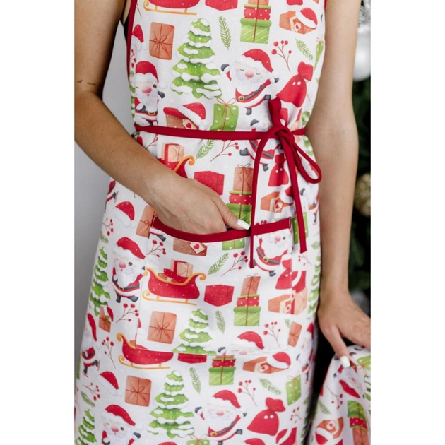 Фартух Прованс Санта на білому (035789) - picture 2