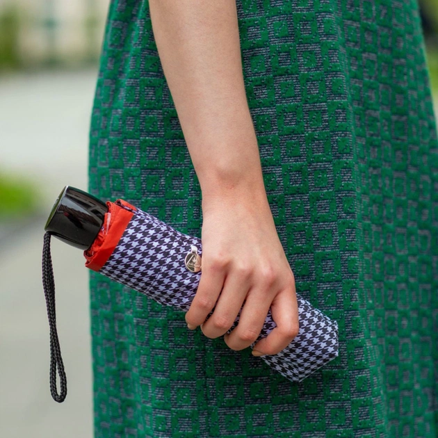 Парасоля Fulton L354-041154 Minilite-2 Houndstooth Red Border (L354-041154) - зображення 5