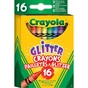 Олівці кольорові Crayola воскові з блискітками, 16 шт (256318.024) - зменшене зображення 5