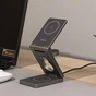 Бездротовий зарядний пристрій Proove Titan Volt 3in1 Gray (WSTV15000003) - зменшене зображення 6