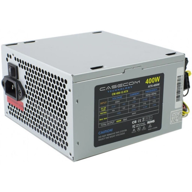 Блок живлення Casecom 400W (CM 400-12 ATX) - зображення 1