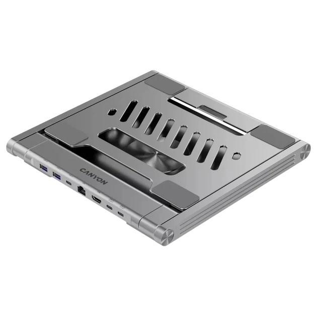 Підставка до ноутбука Canyon Laptop Stand with Detachable Hub OnStand 2 (6-in-1 Hub) (CNS-SDS2) - picture 7