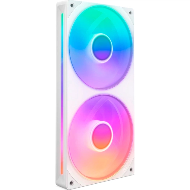 Кулер до корпусу NZXT F280 RGB Core Fan (Single Frame) - White (RF-U28HF-W1) - зображення 1