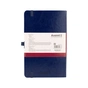 Книга записна Axent Partner Lux , 125x195 мм, 96 аркушів, клітинка, тверда обкладинка, синя (8202-02-A) - зменшене зображення 3