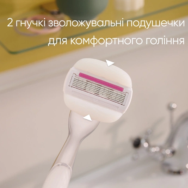 Бритва Gillette Venus Comfortglide Sugarberry Plus Olay з 1 змінним картриджем (8700216130516) - picture 3