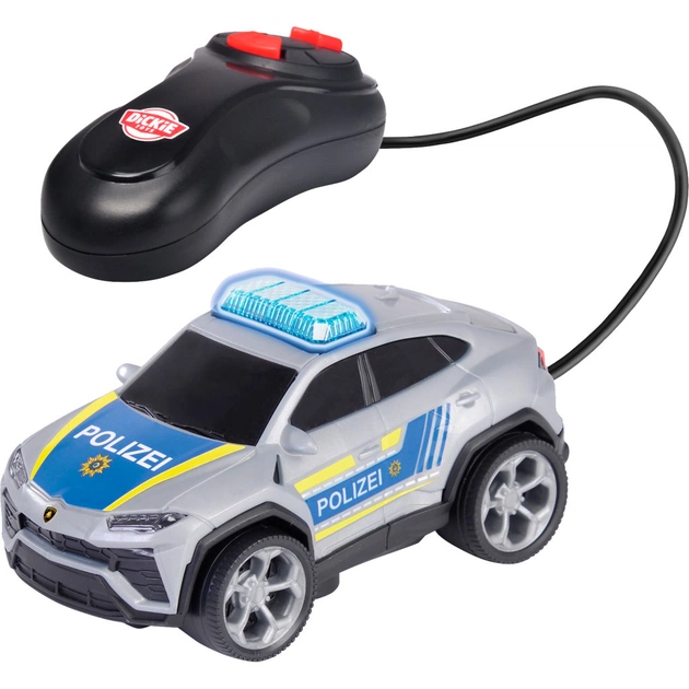 Машина Dickie Toys Поліцейська машина Ламборгіні Урус на дистанційному керуванні зі світловим ефектом 13 см (3712023) - изображение 1
