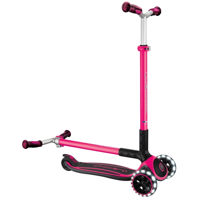 Самокат Globber Ace колеса з підсвіткою Фуксія (667-110) - picture 5