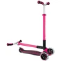 Самокат Globber Ace колеса з підсвіткою Фуксія (667-110) - зменшене зображення 5