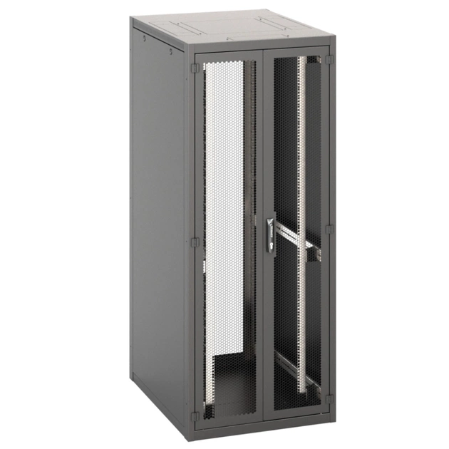 Шафа напольна Conteg 42U iSEVEN SERVER 19" 600x1000, RAL7035 (RI7-42-60/100-S3-B) - изображение 1
