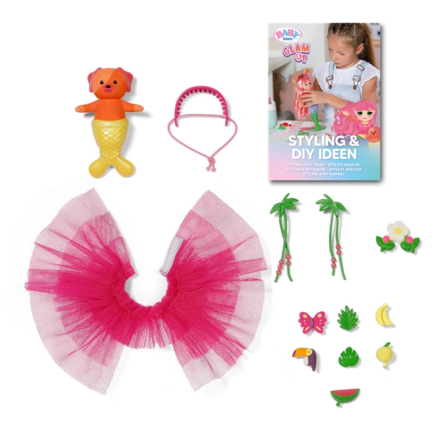 Кукла Zapf Baby Born серии Glam Up – Русалочка Саншайн 28 см (871782) - изображение 5