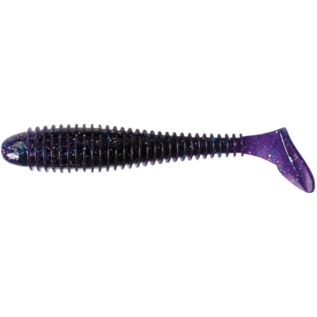 Силікон рибальський Keitech Swing Impact FAT 3.8" (6 шт/упак) ц:ea#04 violet (1551.01.38) - зображення 1