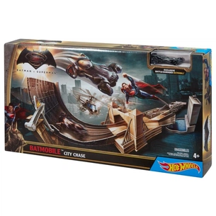 Автотрек Hot Wheels Битва героїв Бетмен проти Супермена (DJH61) зображення 1