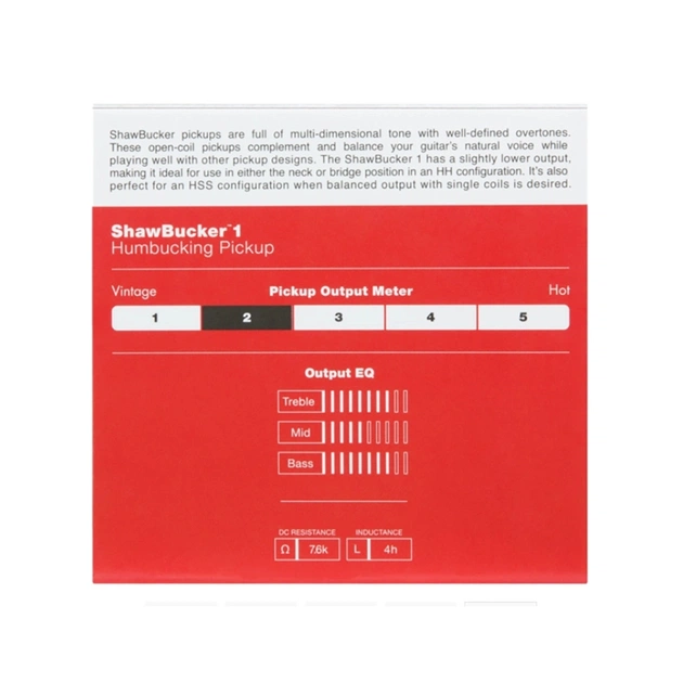 Звукознімач для гітари Fender ShawBucker 1 Humbucking Pickup (236965) - picture 4