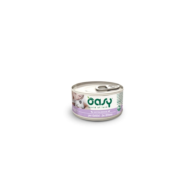 Консервы для кошек OASY Kitten Курица 85 г (8053017342771) - изображение 1