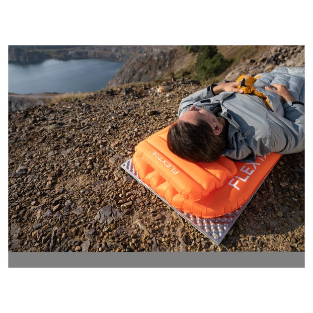 Туристичне сидіння Flextail Zero Seat R02, 70 мм, надувне помаранчеве (6975755962160) - зображення 6