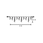 Гірлянда Luca Lighting з'єднувальна Бахрома чорна 3х0.4 м теплий білий (8711473283587) - зменшене зображення 3