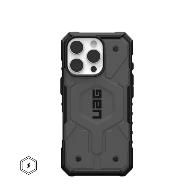 Чохол до мобільного телефона UAG iPhone 16 Pro Pathfinder Magsafe Silver (114468113333) - зображення 1