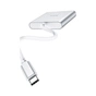 Концентратор HOCO USB-C to USB3.0+HDMI+PD HB14 Silver (6931474725790) - зменшене зображення 5