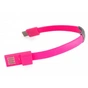 Дата кабель USB 2.0 AM to USB-C 0.18m pink Extradigital (KBU1780) - зменшене зображення 2