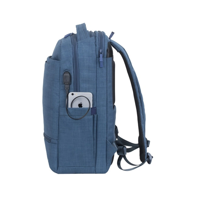 Рюкзак для ноутбука RivaCase 17.3" 8365 Blue (8365Blue) - picture 3