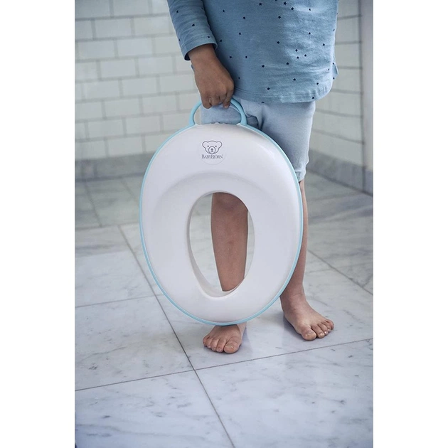 Накладка на унітаз Baby Bjorn Toilet Trainer білий з сірим (58025) - зображення 3