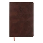 Книга записна Buromax Bellagio 96 аркушів А5 у клітинку коричневий (BM.295118-19) - зменшене зображення 1