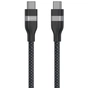 Дата кабель USB-C to USB-C 1.8m 240W upcycled-braided black Anker (A82E2H12) - зменшене зображення 1