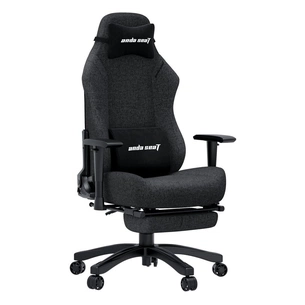 Крісло ігрове Anda Seat Luna Pro Fabric Size L Dark Gray (AD18T-44-GB-F) зображення 1