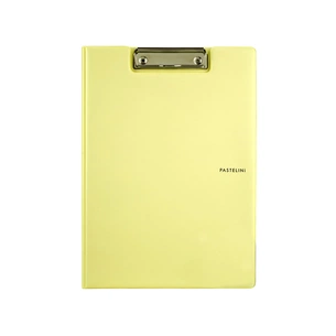 Клипборд-папка Axent Pastelini з металевим кліпом А4 вініл Жовта (2514-26-A) зображення 1