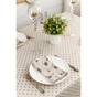 Скатертина Прованс Горох коричневий Господиня 180х136 см (4823093451087) - зменшене зображення 2