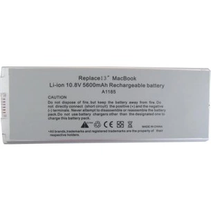 Акумулятор до ноутбука AlSoft Apple A1185 5600mAh 6cell 10.8V Li-ion (A41051) зображення 1