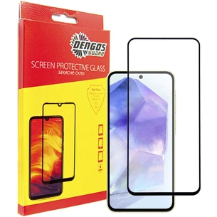 Скло захисне Dengos Full Glue Samsung Galaxy A55 5G (black) (TGFG-345) зображення 1