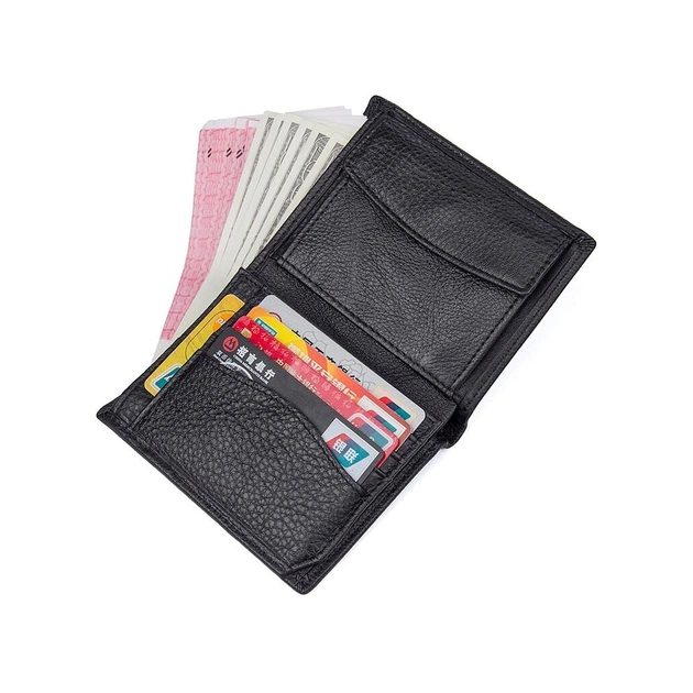 Гаманець Vintage Шкіряний Чорний (14598) - изображение 9