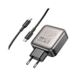 Зарядний пристрій BOROFONE BAS56A Absolute 2xUSB-C + 1xUSB-A PD45W + cable USB-C to USB-C Black (6941991116278) - зменшене зображення 5