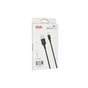 Дата кабель USB 2.0 AM to Micro 5P 1.0m 2.4A braided black XO (NB143-M1-BK) - зменшене зображення 2
