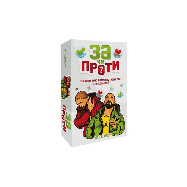 Настольная игра PLAYROOM За ли Против? , украинский (ВР_ЗЧП) - изображение 1