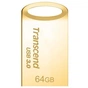 USB флеш накопичувач Transcend 64GB JetFlash 710 Metal Gold USB 3.0 (TS64GJF710G) - зменшене зображення 1