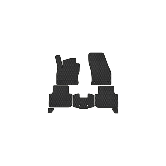Килимок в салон EVAtech Volkswagen Tiguan (Mk 2) 2016-2020 2 поколі (VW31492CR5AV4RBB) - зображення 1