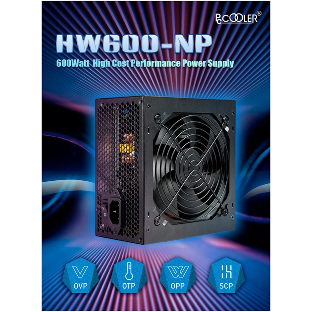 Блок живлення PcCooler 600W (HW600-NP) - зображення 7