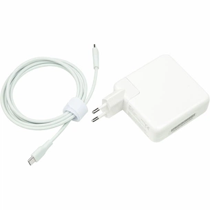Блок живлення до ноутбуку PowerPlant APPLE 220V, 20V 87W 3A (USB-C) (AP87USBC) зображення 1