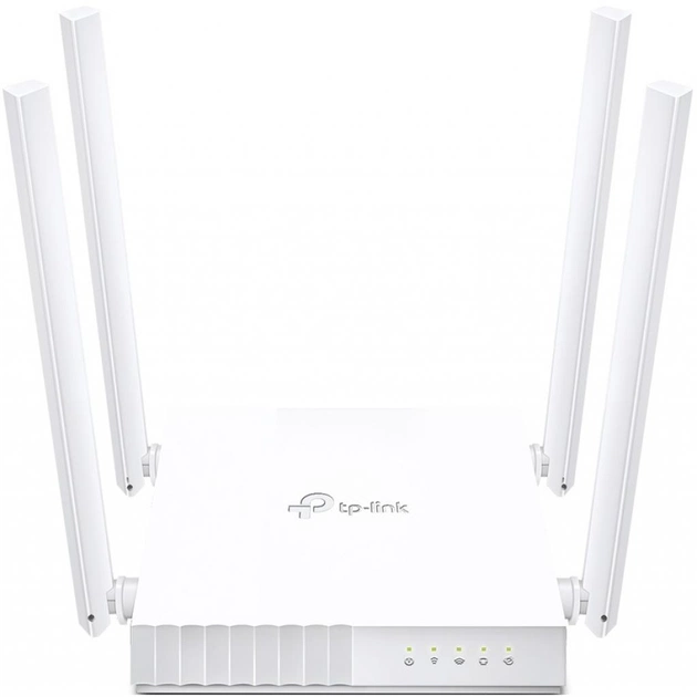 Маршрутизатор TP-Link ARCHER C24 AC750 4xFE LAN, 1xFE WAN (ARCHER-C24) - зображення 1