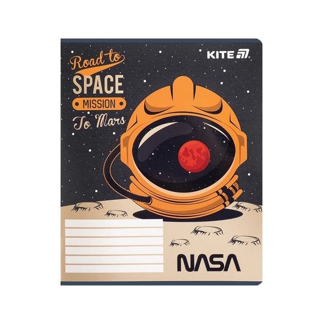 Зошит Kite NASA, 12 аркушів, клітинка (NS25-232) - picture 8