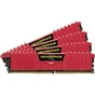 Модуль пам'яті для комп'ютера DDR4 16GB (4x4GB) 3000 MHz Vengeance LPX Red Corsair (CMK16GX4M4B3000C15R) - зменшене зображення 2